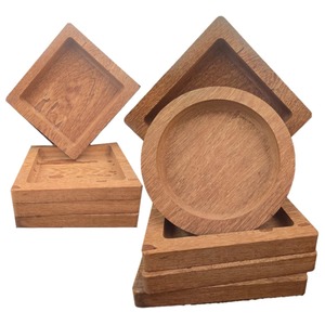 ZZ CNC - BANDEJA DE MADEIRA 24X24 RED / QUADR