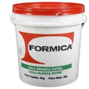 COLA PVA BRANCA EXTRA 4 KG - FORMICA
