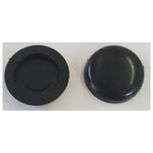 TAMPA CPL PLASTICO PRETO - 100 PC.