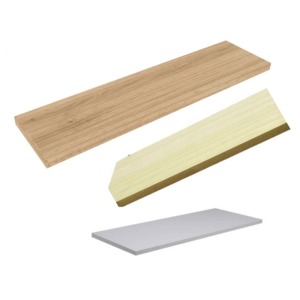 PRATELEIRA MADEIRADA 25 X 60 CM