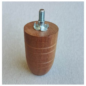 PE MADEIRA TORNEADO PADRAO JEQUITIBA N.37 8,5 CM