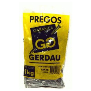 PREGO 13 X 15 C/CAB. - 1 KG.