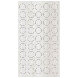 TAPA FURO 13 MM ADESIVO CHIARO VEL (6663) C/50