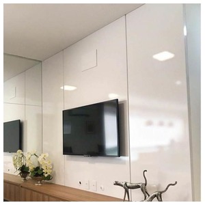 ZZ MDF BRANCO NEVE LACA 18MM 2.75 X 1.85M 1F EUC ** FL
