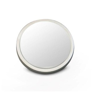 LUMINARIA P/MOVEIS SLIM REDONDA - 8 LEDS - PRATA BIVOLT (13808) FIX.ADESIVO