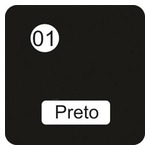 ACQUACOLOR PRETO 01 500 ML - *FL.